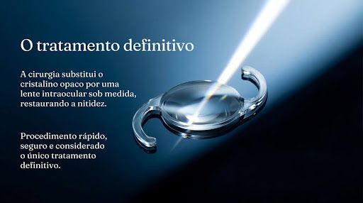 Agosto Cinza - imagem representando como é o tratamento definitivo para a catarata