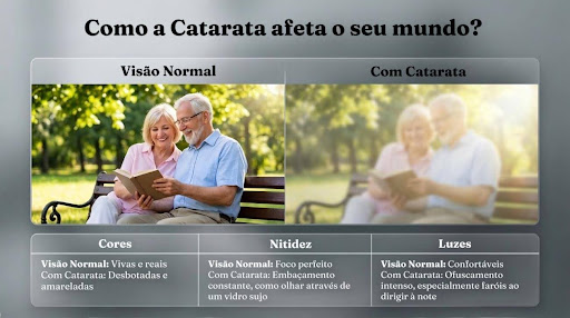 Imagem ilustrativa do Agosto Cinza mostrando a catarata pode afetar seu estilo de vida