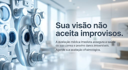 A importância da avaliação médica para assegurar a saúde da visão e prevenir danos irreversíveis.